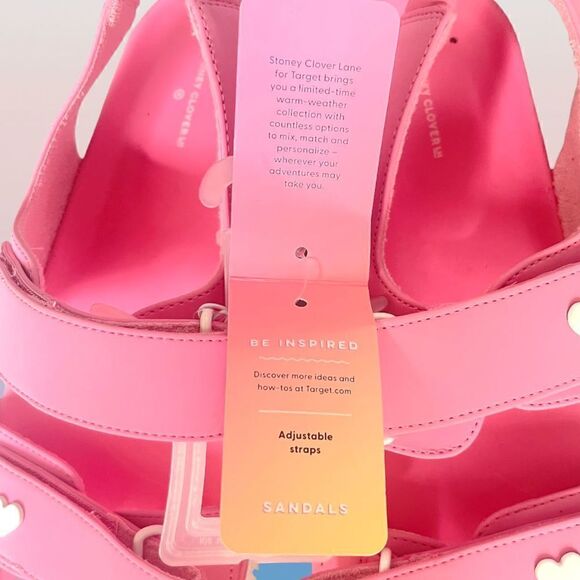 Stoney Clover Lane Sandals Limited Edition Collaboration w/Target NWT Size 9 - Picture 5 of 8